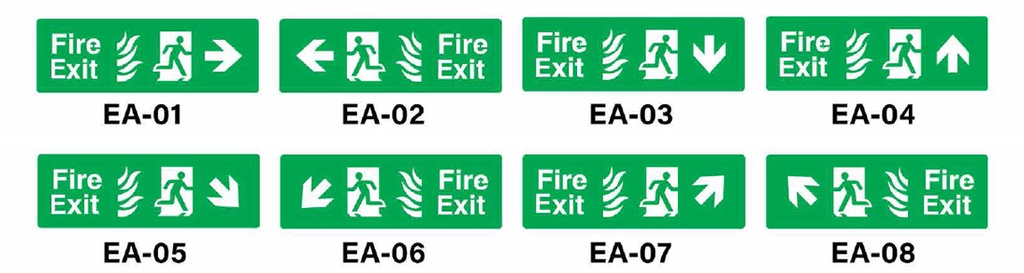 تابلو خروج انگلیسی