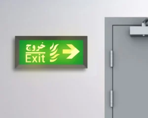 تابلوی راهنمای خروج LED